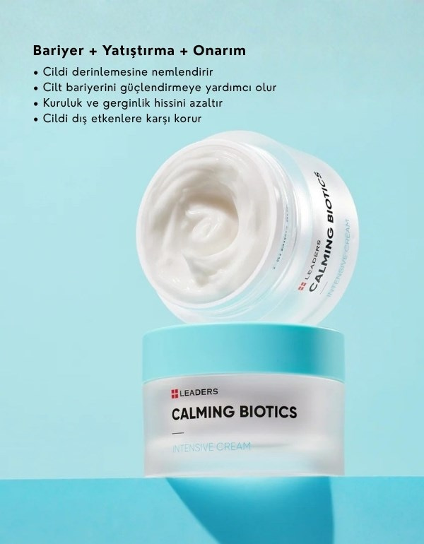 Calming Biotics Intensive Cream | Yoğun Nemlendirici ve Cilt Bariyeri Onarıcı Yüz Kremi | 50ml	