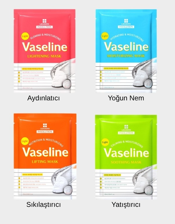 Insolution Light Vaseline Lightening Mask | Aydınlatıcı Kağıt Maske