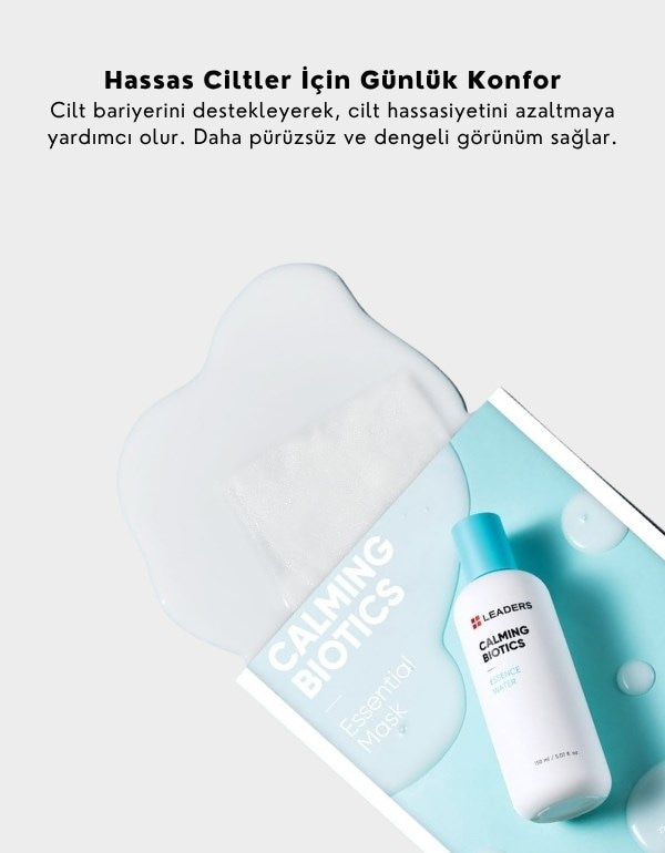 Calming Biotics Essential Mask | Yatıştırıcı ve Nemlendirici Kağıt Maske