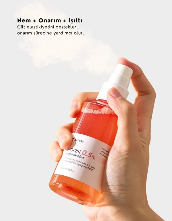 PDRN Ampul Mist | PDRN İçerikli Nemlendirici Yüz Spreyi | 100ml	
