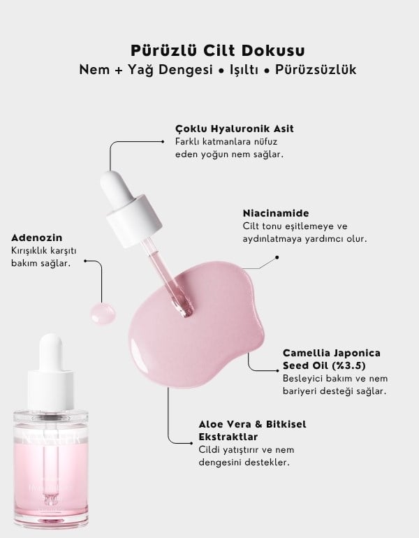 Dual Glow Hyalu Balance Serum | Çift Fazlı Nem ve Denge Serumu | 30ml