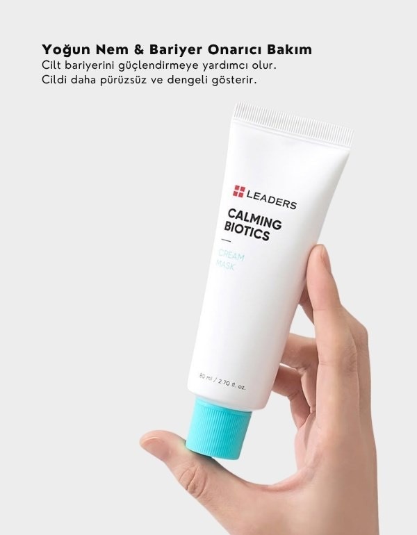 Calming Biotics Cream Mask | Cilt Bariyeri Onarıcı Nem Maskesi | 80ml