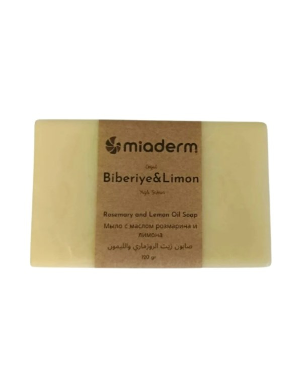 Doğal Biberiye & Limon Yağlı Sabun | 120gr