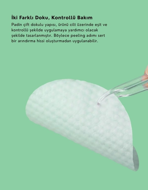 Peel Step Cica Mild Peeling Pad | Onarıcı & Yatıştırıcı Tonikli Ped | 70 Adet