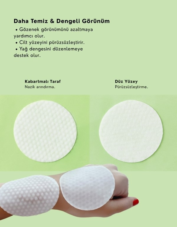 Step Solution Teatree Relaxing Toner Pad | Akne Karşıtı Tonikli Ped | 60 Adet