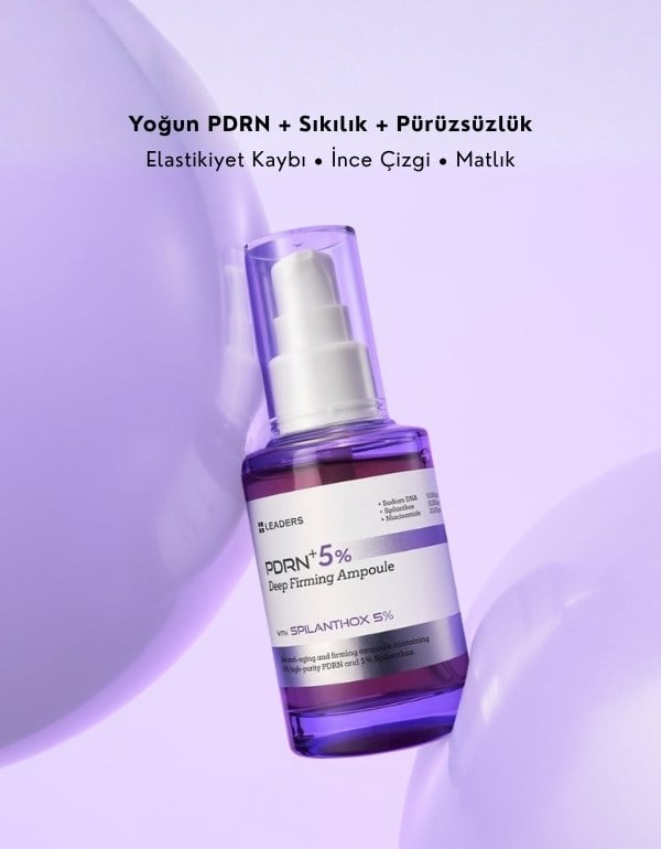 PDRN+ 5% Deep Firming Ampoule | %5 Somon DNA İçerikli Yoğun Sıkılaştırıcı Serum | 50ml