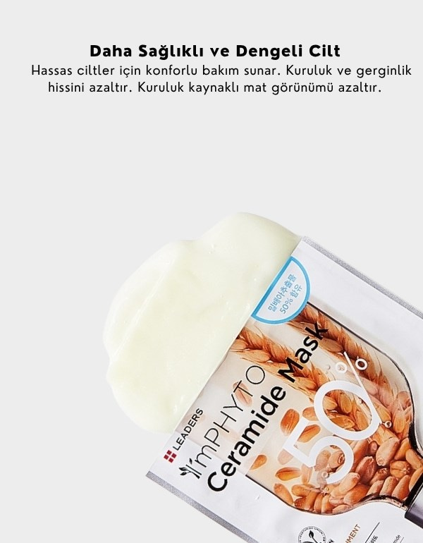 ImPHYTO Ceramide Mask | Nem Bariyeri Destekleyici Kağıt Maske