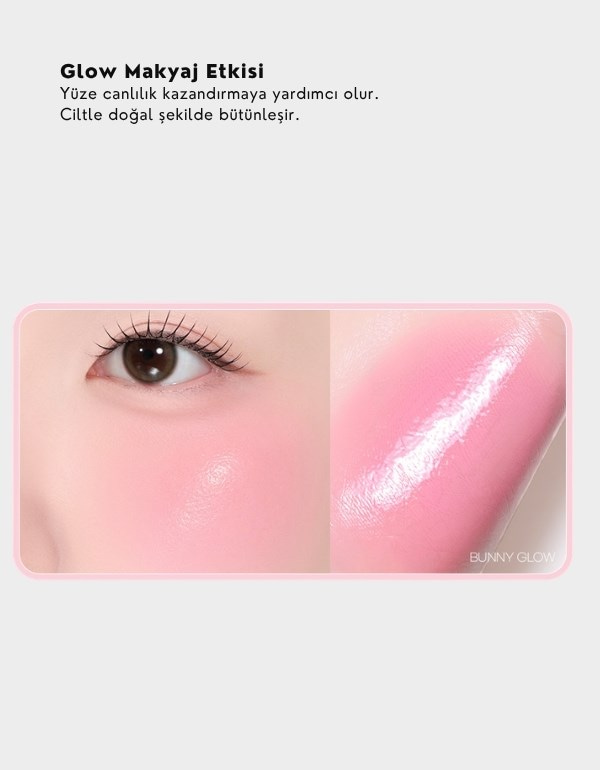 Heart Wearing Liquid Cheek | Likit Allık | 04 Bunny Glow