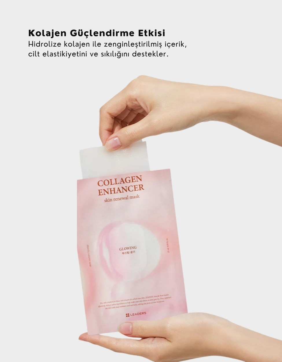 Collagen Enhancer Skin Renewal Mask | Kolajen Güçlendirici Cilt Yenileyici Kağıt Maske