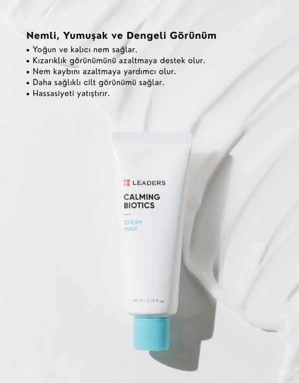 Calming Biotics Cream Mask | Cilt Bariyeri Onarıcı Nem Maskesi | 80ml