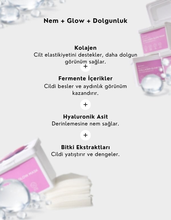 ImPHYTO Collagen Glow Mask | Kolajen Işıltı Maskesi | 20 Adet
