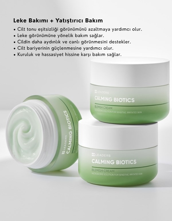 Calming Biotics Blemish Cream | Bariyer Güçlendirici & Leke Karşıtı Yüz Kremi | 50ml