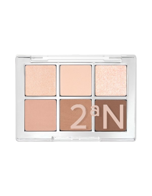 Better Me Eye Palette | 6lı Far Paleti | Mat, Simli ve Işıltılı Renkler | 04 New Day