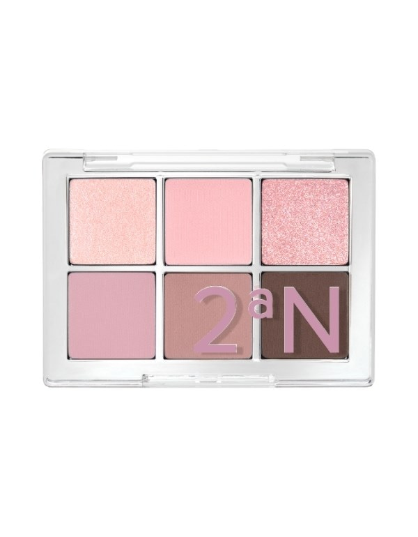 Better Me Eye Palette | 6lı Far Paleti | Mat, Simli ve Işıltılı Renkler | 03 Misty