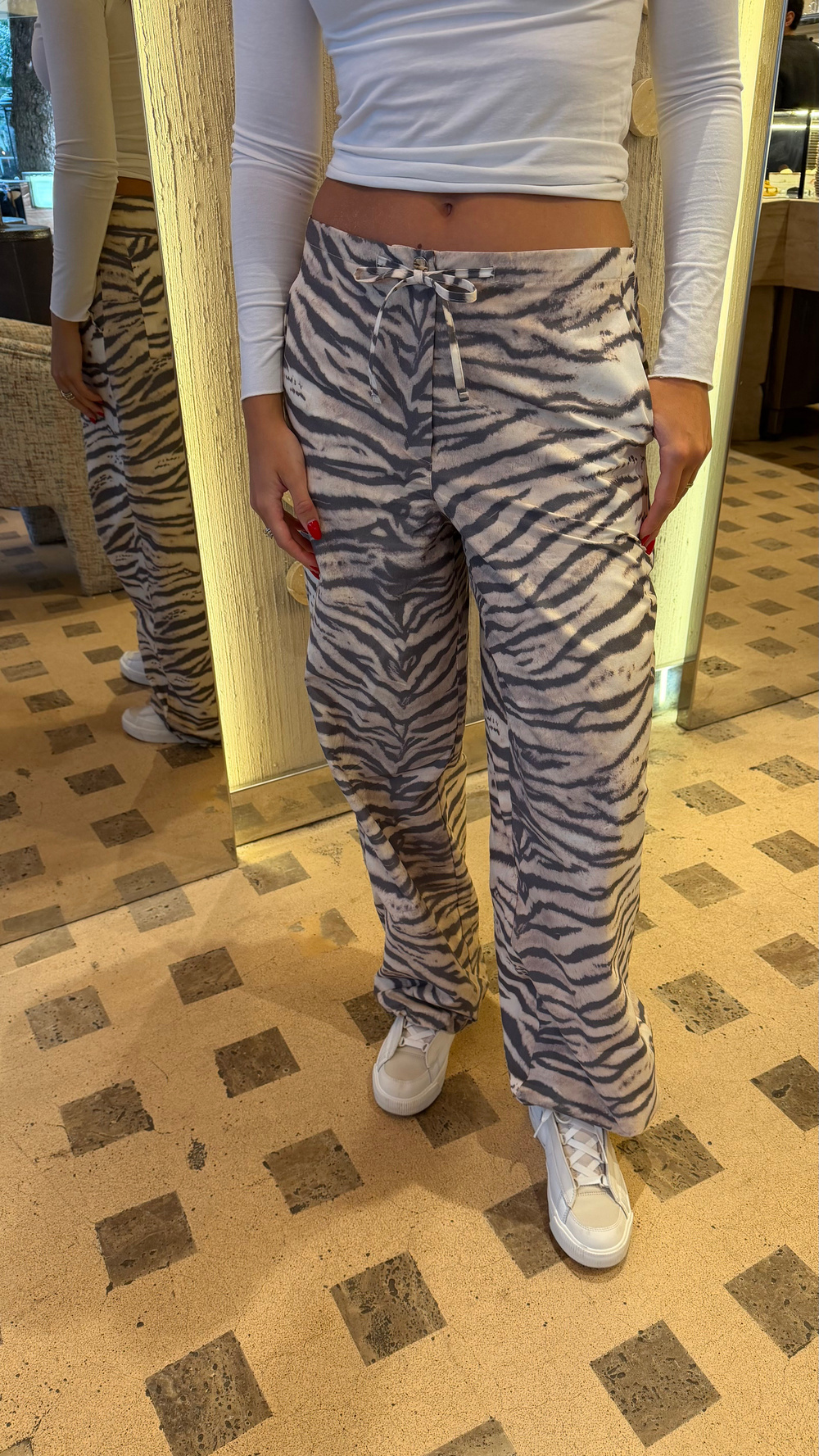 ZEBRA DESENLİ PANTOLON