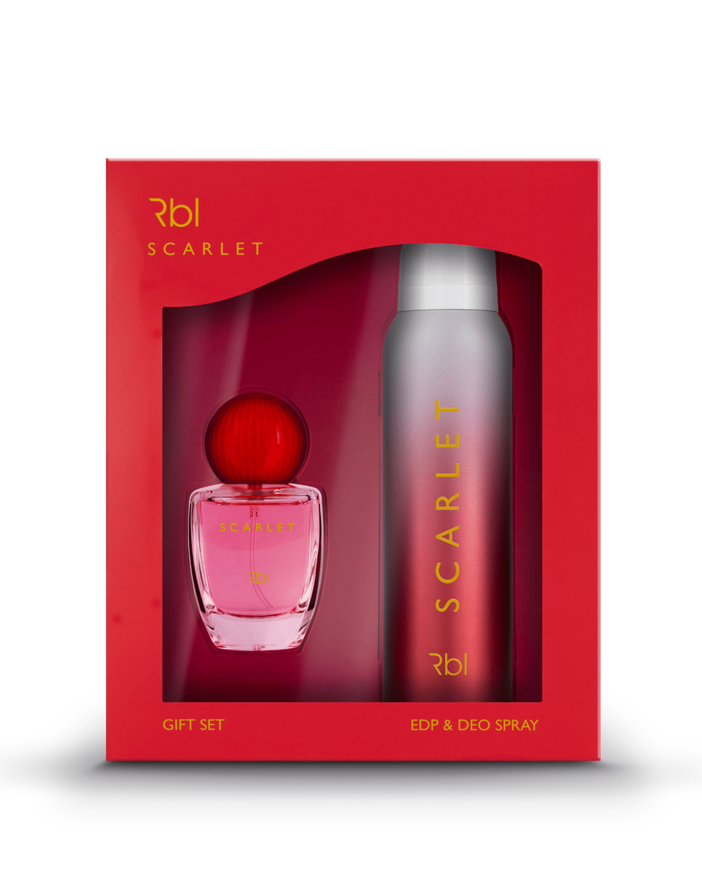 RBL Scarlet EDP Kadın Parfüm 50 ml ve Deodorant 150 ml Seti
