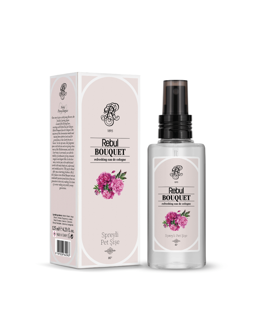 Rebul Bouquet EDC Kolonya 125 ml Pet Şişe