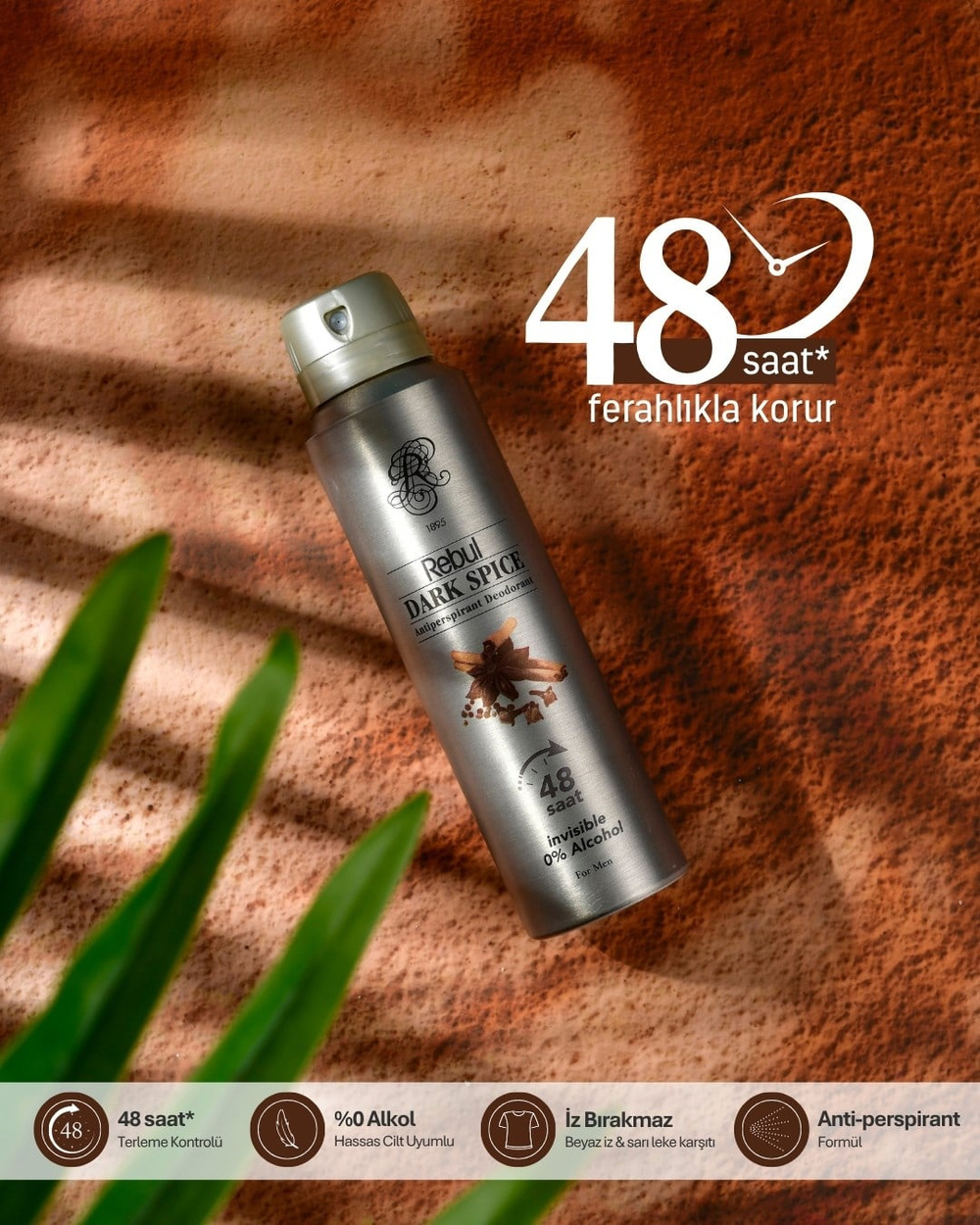 REBUL DARK SPICE 150 ML ERKEK DEODORANT