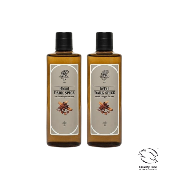 Rebul Dark Spice EDC Kolonya 250 ml 2li Set