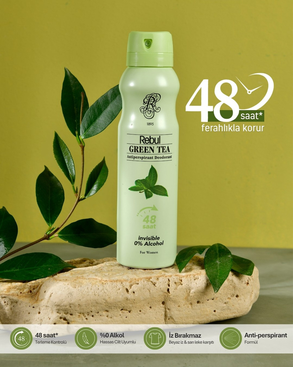 REBUL  GREEN TEA 150 ML KADIN DEODORANT