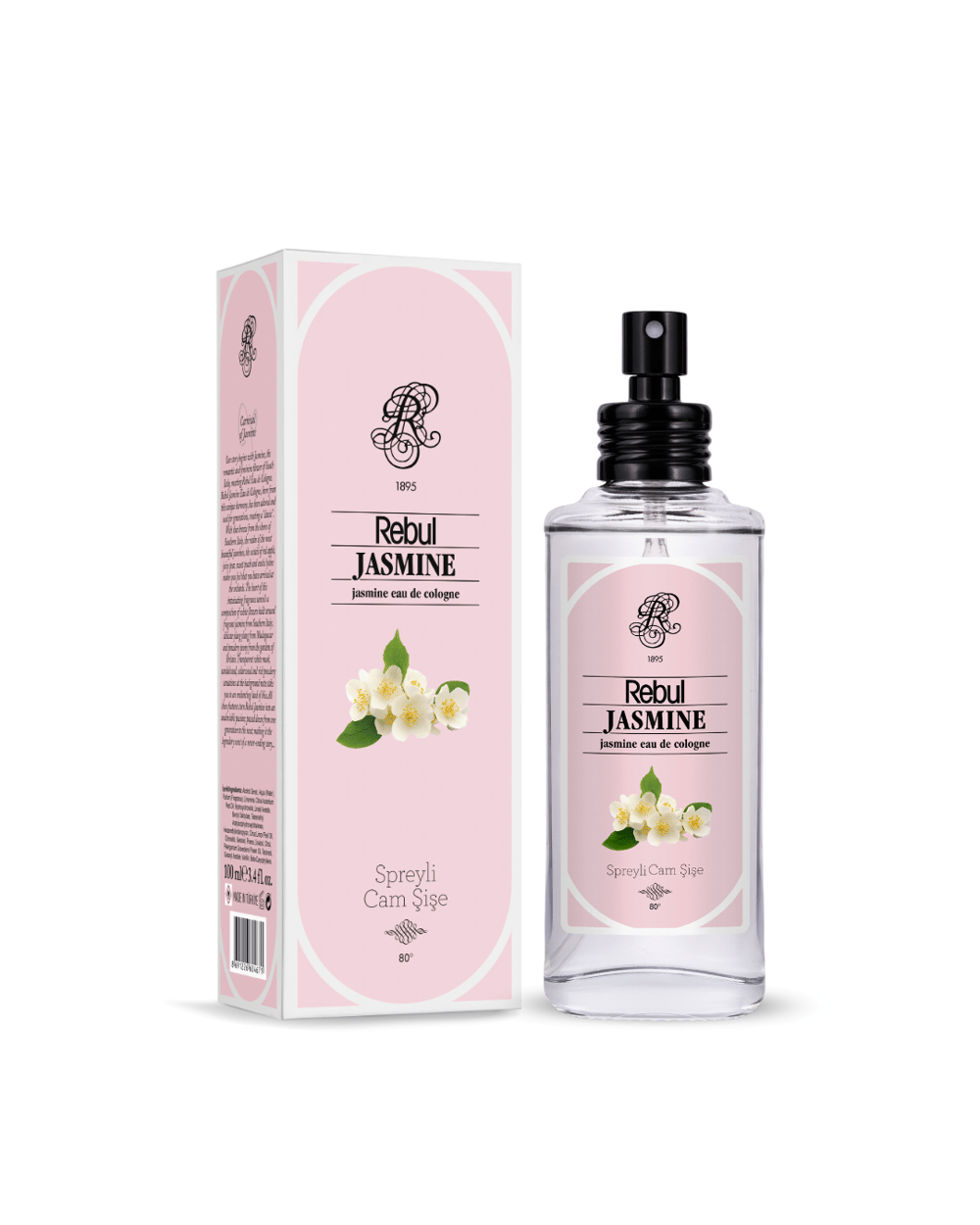 Rebul Jasmine EDC Kolonya 100 ml Cam Şişe