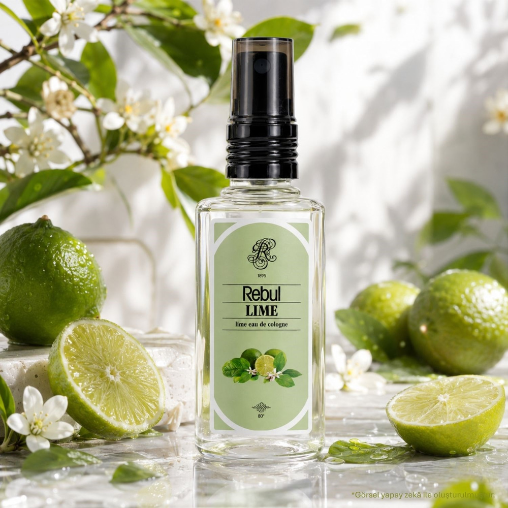 Rebul Lime EDC Kolonya 50 ml Pet Şişe