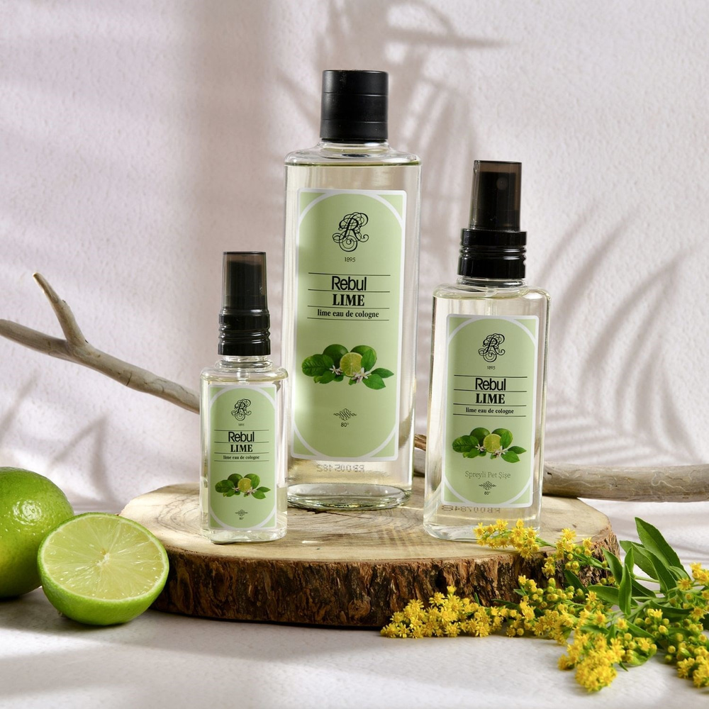 Rebul Lime EDC Kolonya 50 ml Pet Şişe