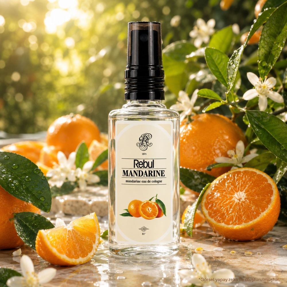 Rebul Mandarine EDC Kolonya 50 ml Pet Şişe