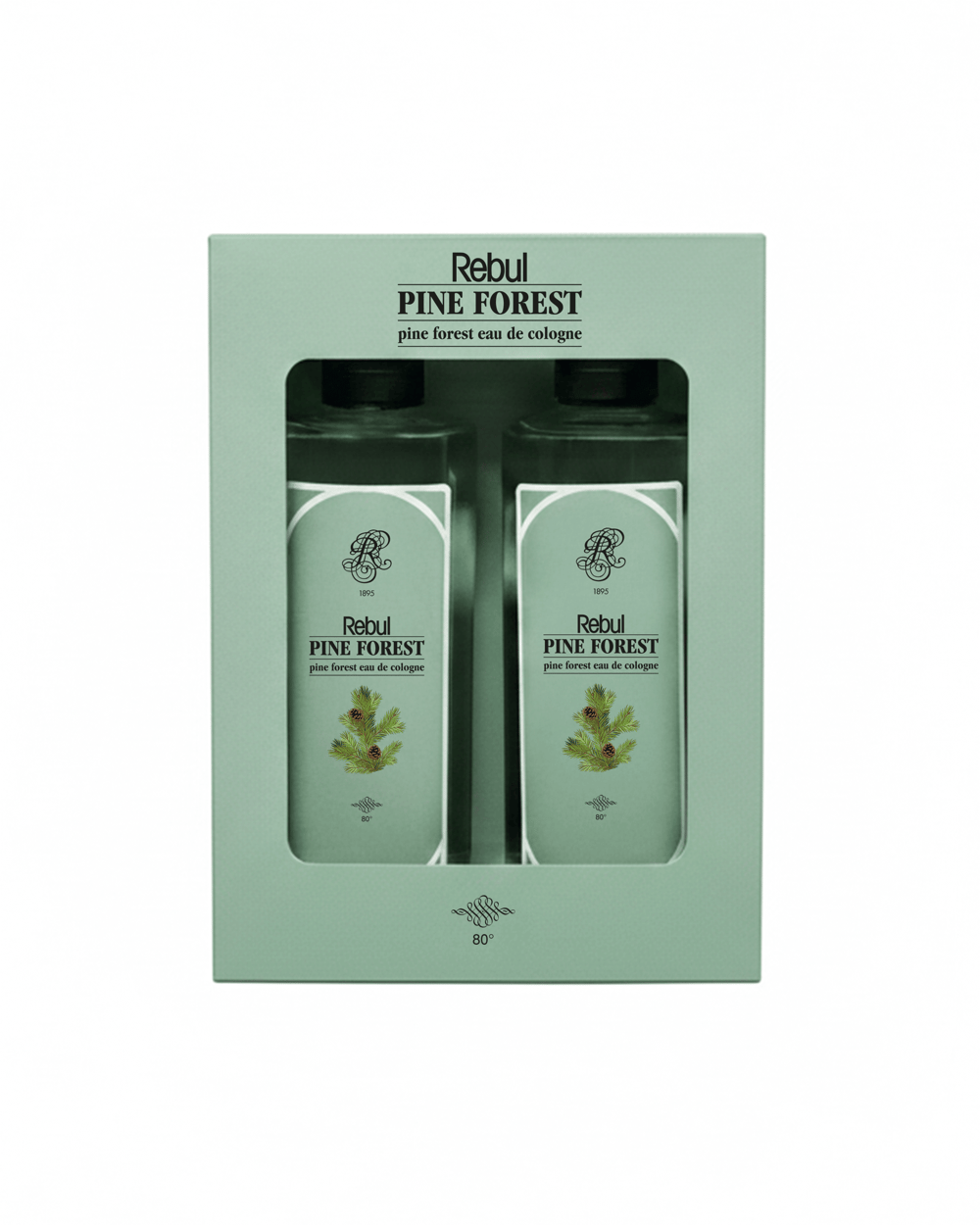Rebul Pine Forest EDC Kolonya 250 ml 2li Set