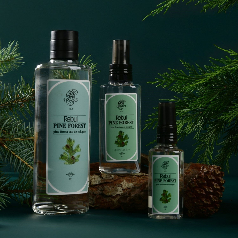 Rebul Pine Forest EDC Kolonya 50 ml Pet Şişe