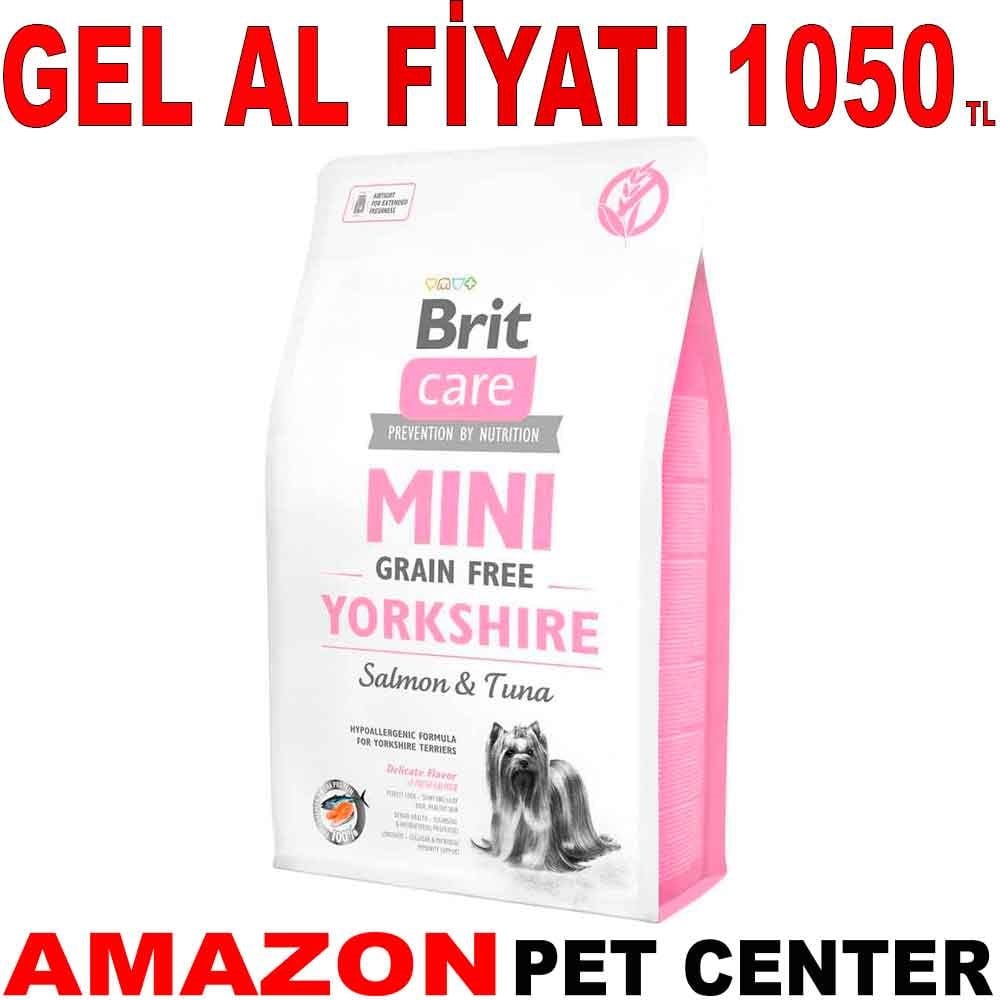 Brit Care Tahılsız Yorkshire Somonlu Köpek Maması 2 Kg Gel Al 17998000 Amazon Pet Center