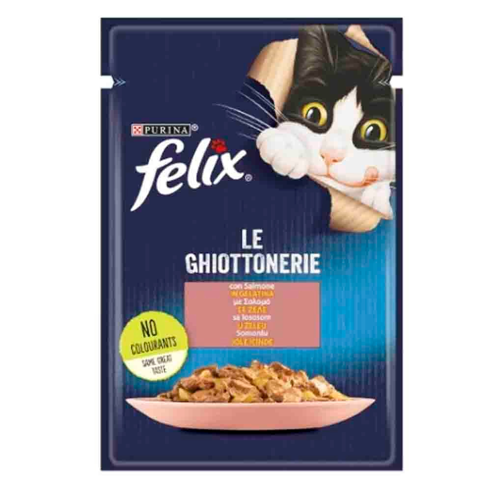 Felix Somonlu Yaş Kedi Maması 85 Gr 7613287484147 Amazon Pet Center