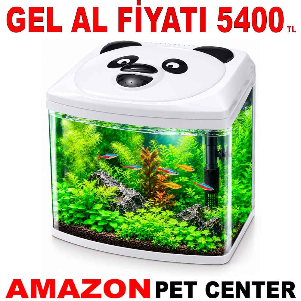 Makro Panda Akvaryum Beyaz 38 x 26 x 45 Cm Gel Al 35015109 Amazon Pet Center