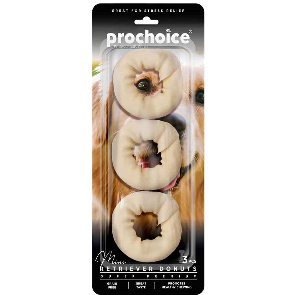 Pro Choice Donut Köpek Ödül Kemiği 9 Cm 3'lü 8681465610465 Amazon Pet Center