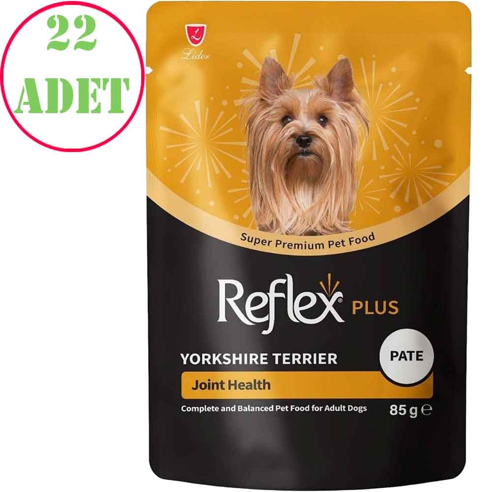 Reflex Plus Yorkshire Terrier Köpek Pouch Mama 85 Gr 22 Ad 35013853 Amazon Pet Center