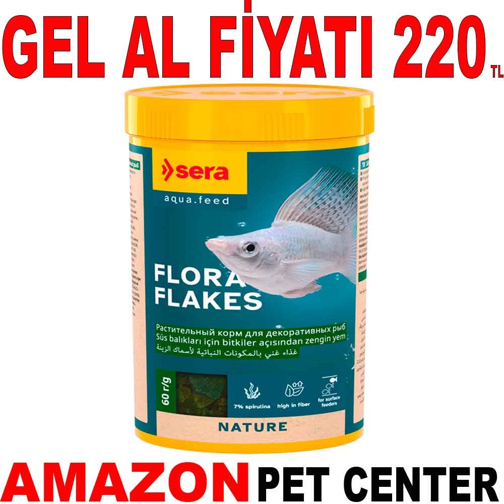 Sera Flora Nature Bitkisel Pul Balık Yemi 100 ml Gel Al 35007814 Amazon Pet Center