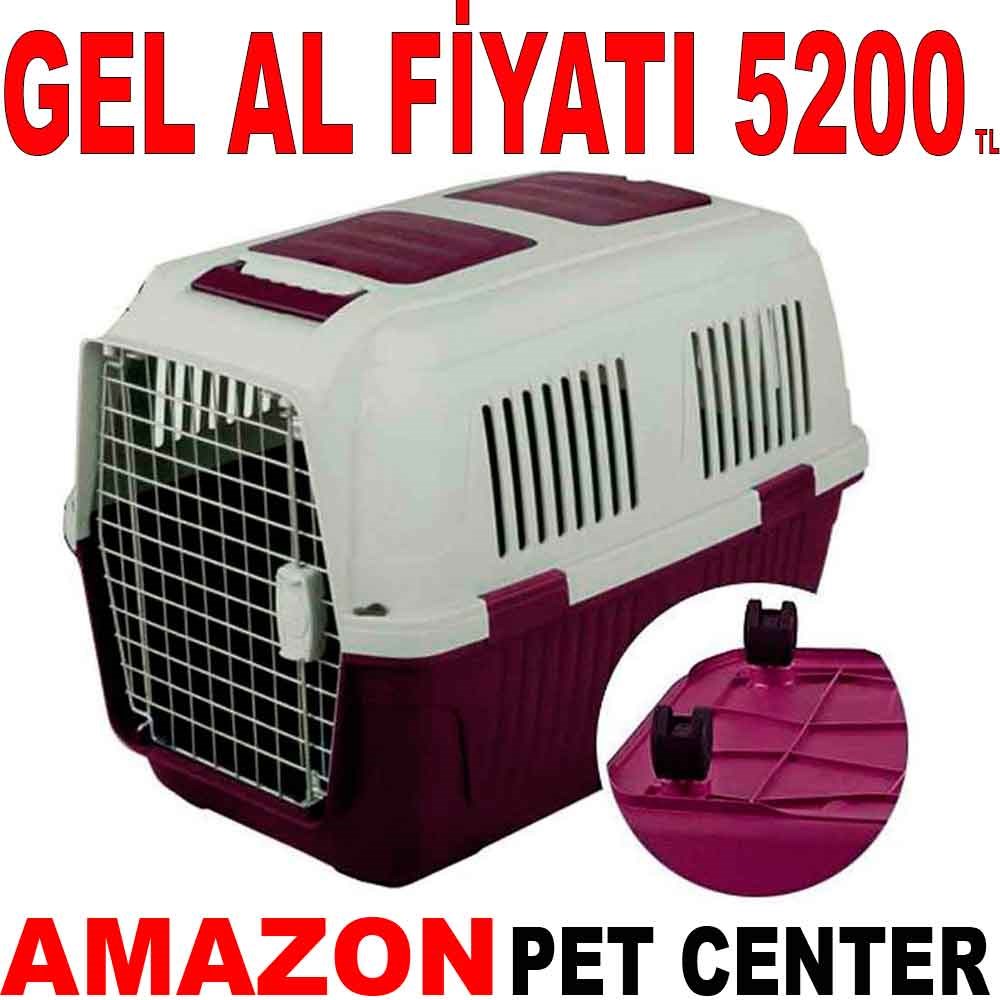 Strong Tekerlekli Köpek Taşıma Çantası Bordo 82x57x60 Cm Gel Al 35013495 Amazon Pet Center