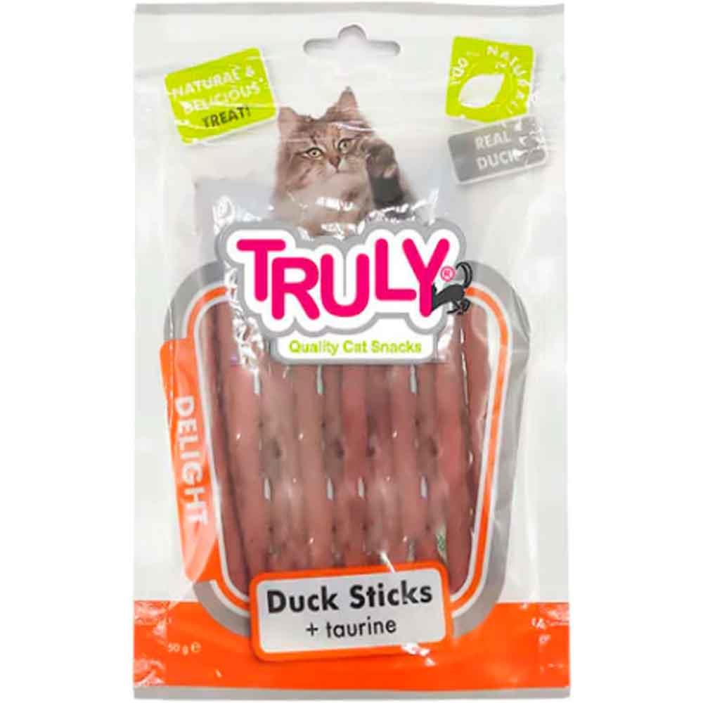 Truly Delight Ördekli Taurinli Kedi Ödül Çubuğu 50 Gr 8718692582118 Amazon Pet Center