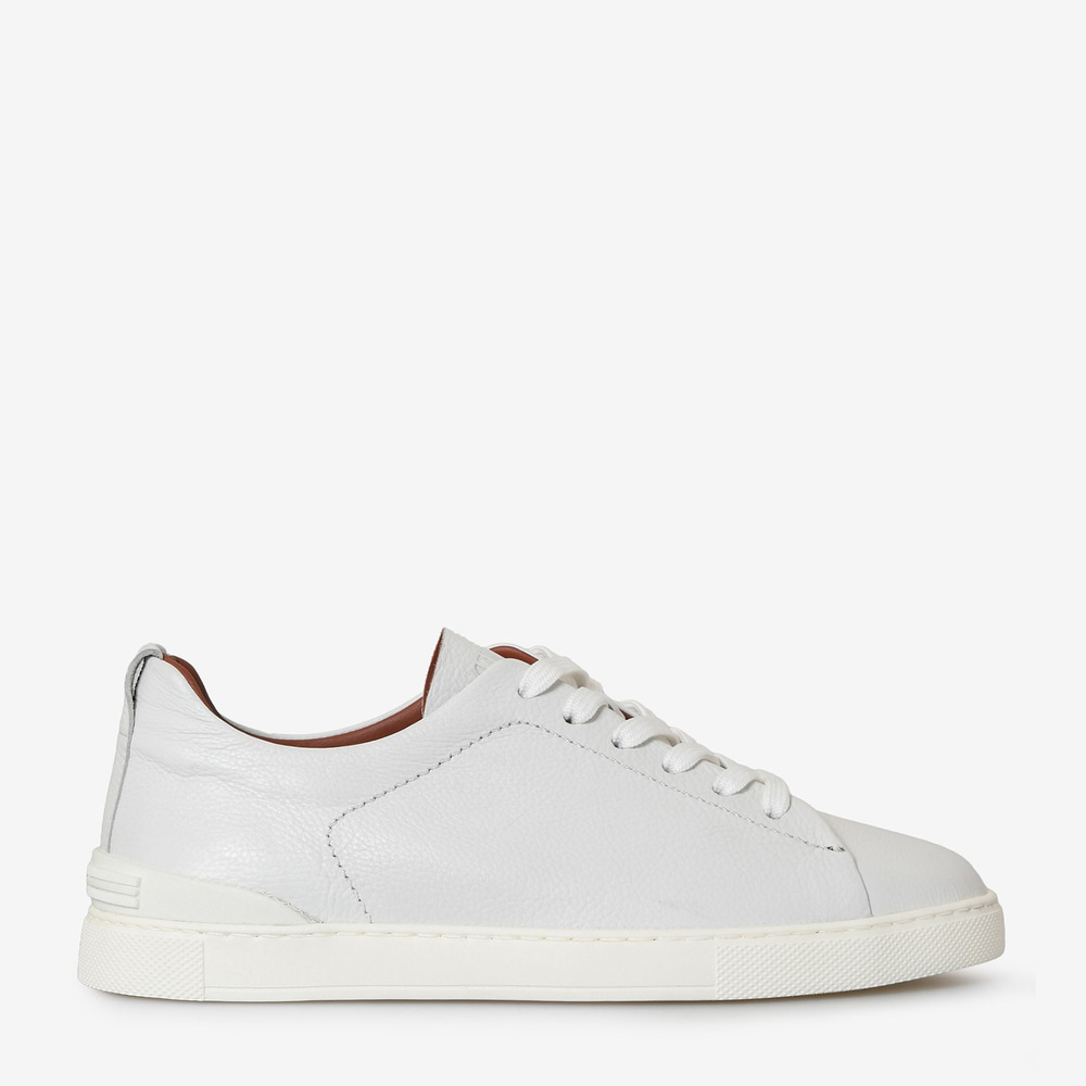 Beyaz Deri Erkek Sneaker