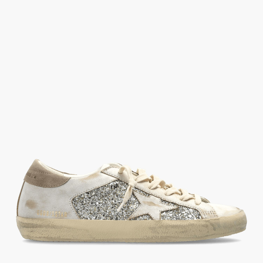 Golden Goose Beyaz Deri Super-Star 8901 Kadın Sneaker