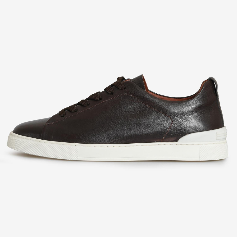 Kahve Deri Erkek Sneaker