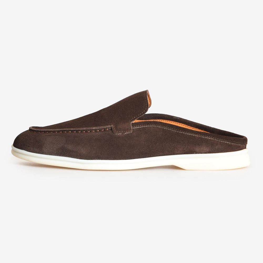 Kahve Süet Günlük Erkek Terlik