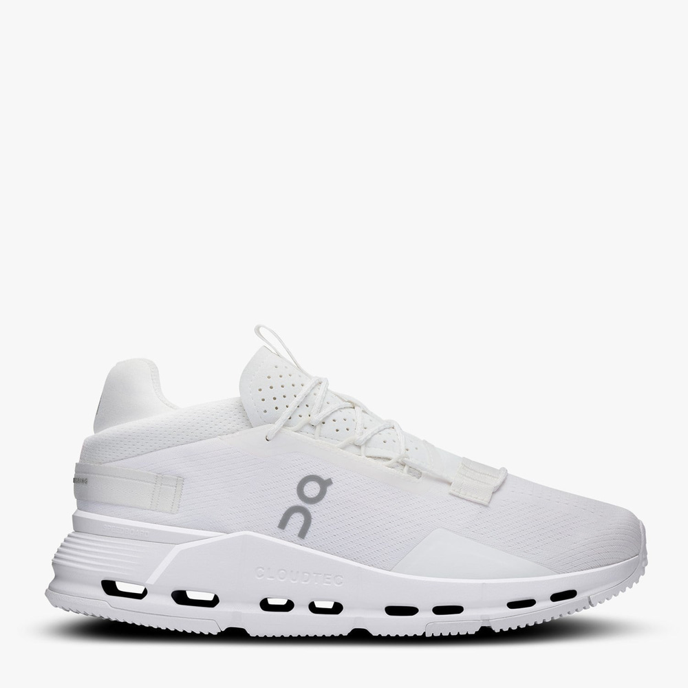 On Running Beyaz Cloudnova 2 Erkek Spor Ayakkabısı