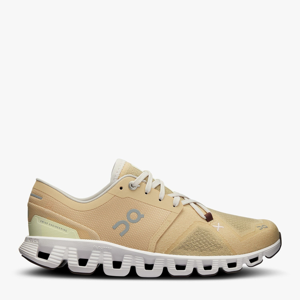 On Running Cloud X 3 Hardal Kadın Spor Ayakkabı