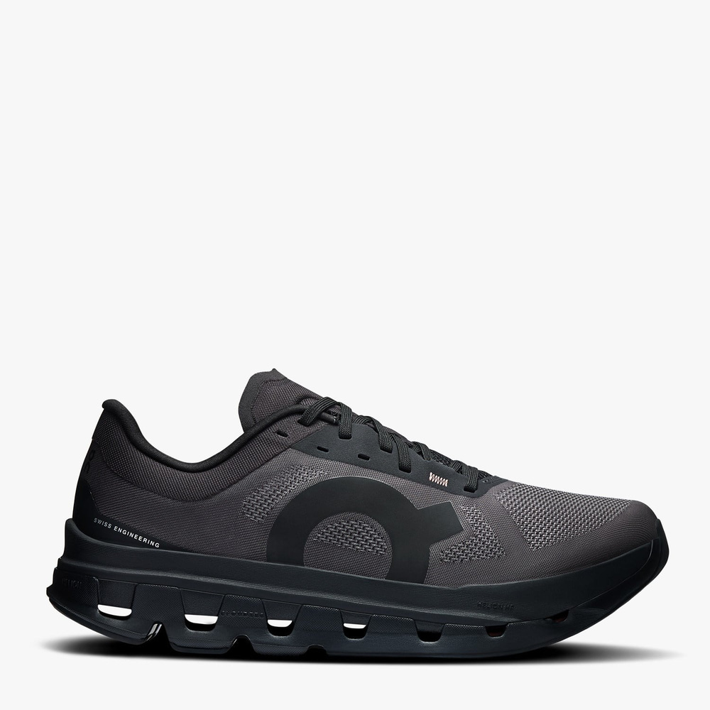On Running Cloudflow 5 Siyah Erkek Koşu Ayakkabısı