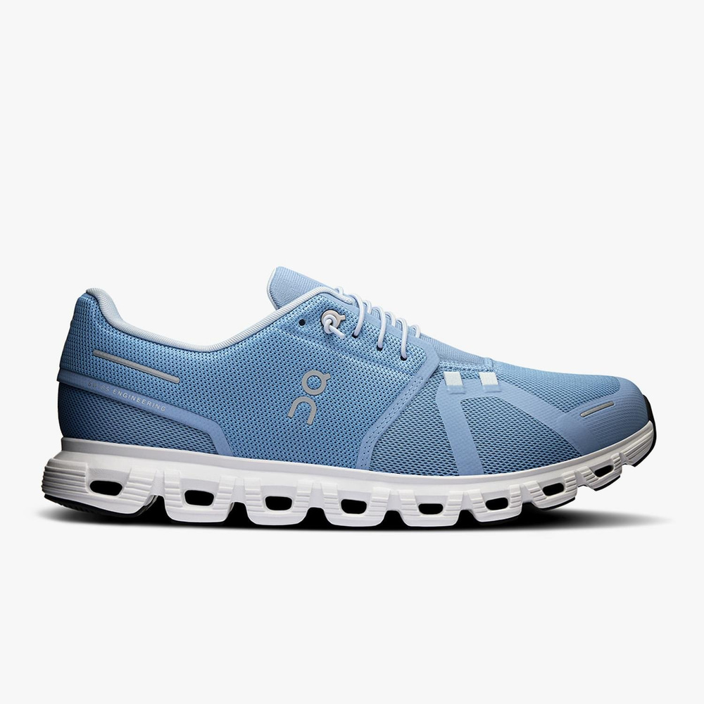 On Runnıng Mavi Cloud 6 Kadın Koşu Ayakkabısı