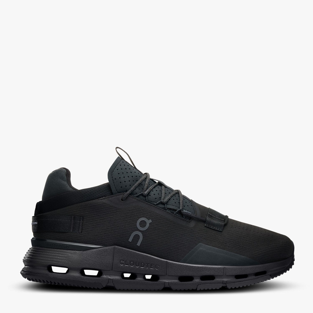 On Running Siyah Cloudnova 2 Erkek Spor Ayakkabısı