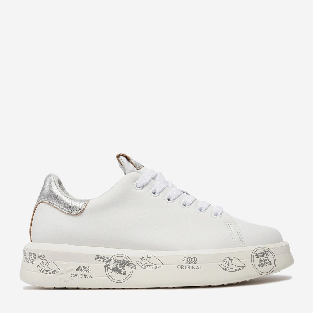 Premiata Beyaz Belle 6823 Kadın Sneaker