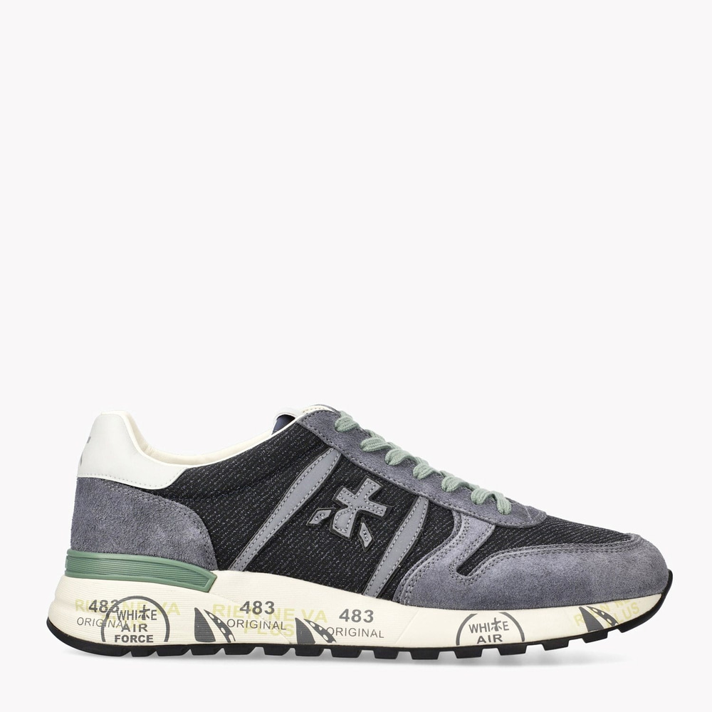 Premiata Gri Lander 6985 Erkek Sneaker