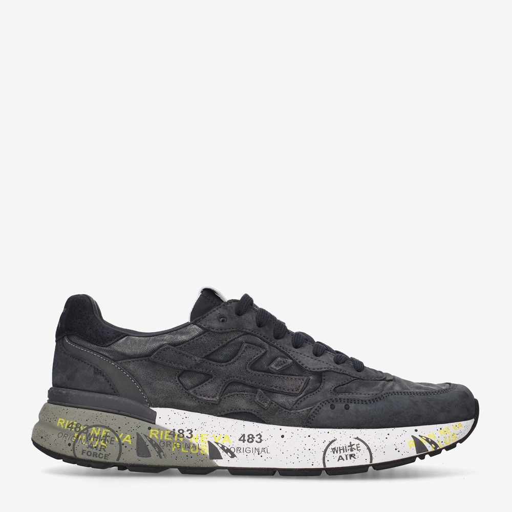 Premiata Mavi Deri Mick 01 8448 Erkek Sneakers